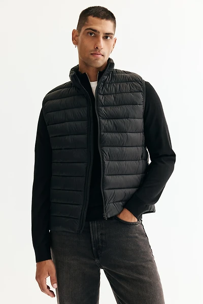 Slim-Fit Water-Repellent Puffer Vest