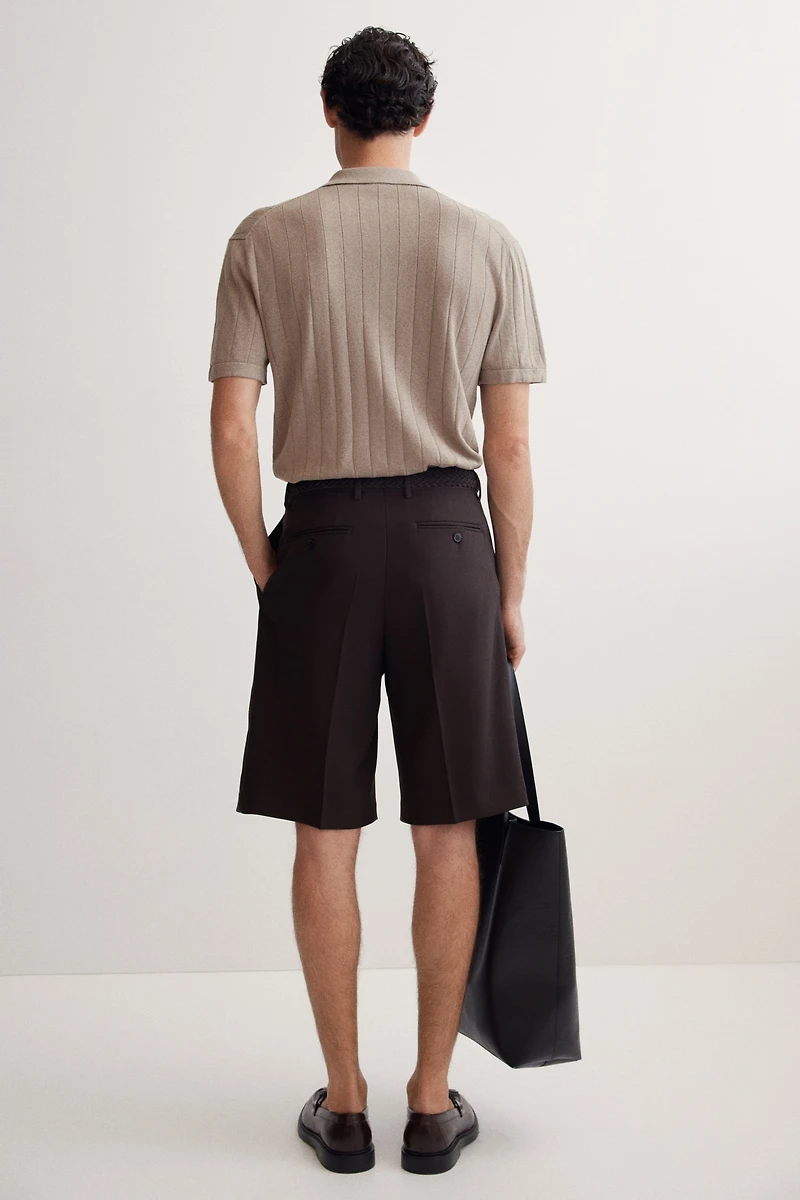 Regular-Fit Linen-Blend Resort Shirt