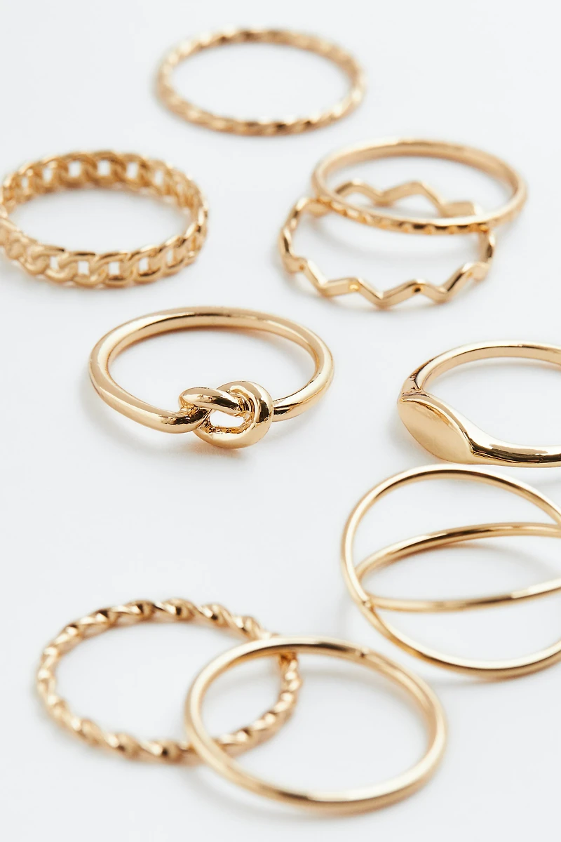 11-pack Rings
