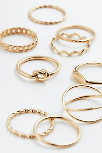 11-pack Rings