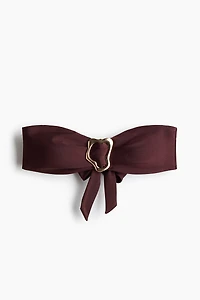Padded-Cup Bandeau Bikini Top