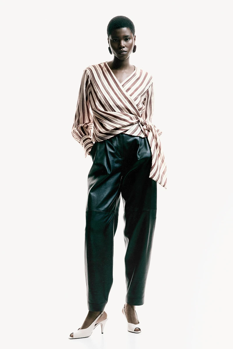 Blouse croisée