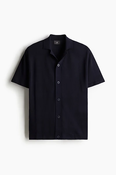 Regular Fit Knit Resort Shirt
