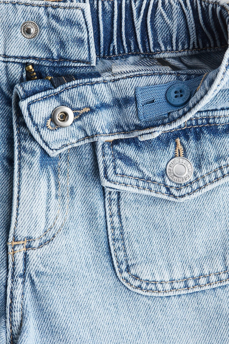 Loose-Fit Wide-Leg Jeans