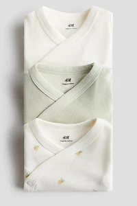 3-pack Wrapover Bodysuits