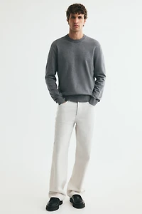 Regular-Fit Fine-Knit Sweater