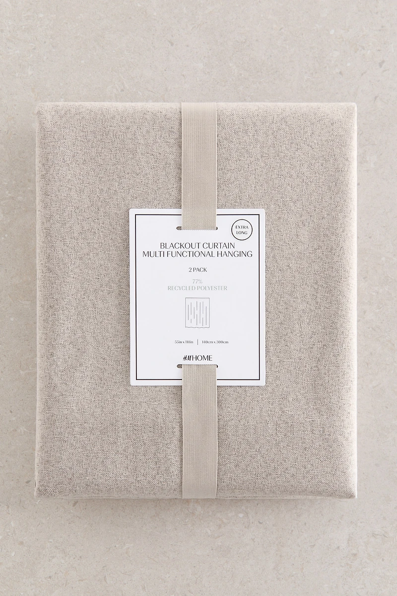 2-pack Blackout Curtain Panels