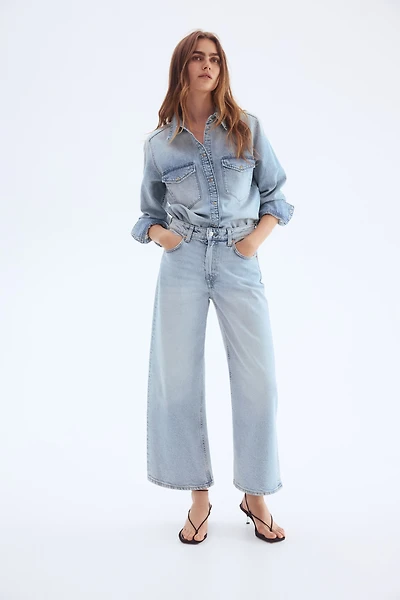 Wide-cut Jeans