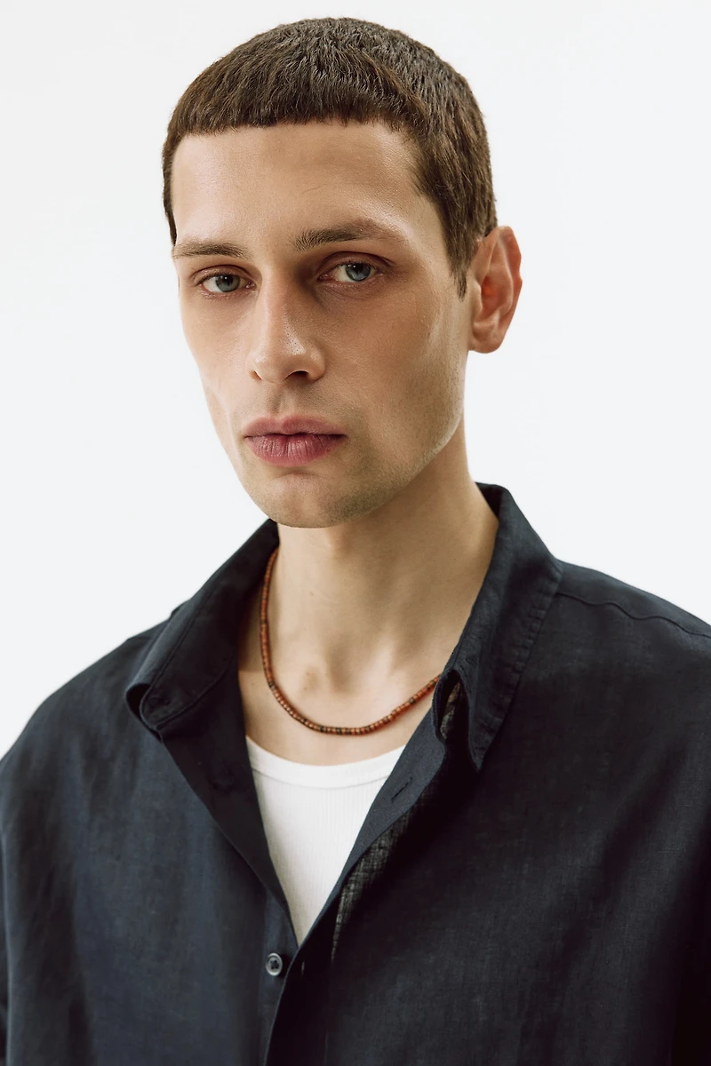 Relaxed-Fit Linen Shirt