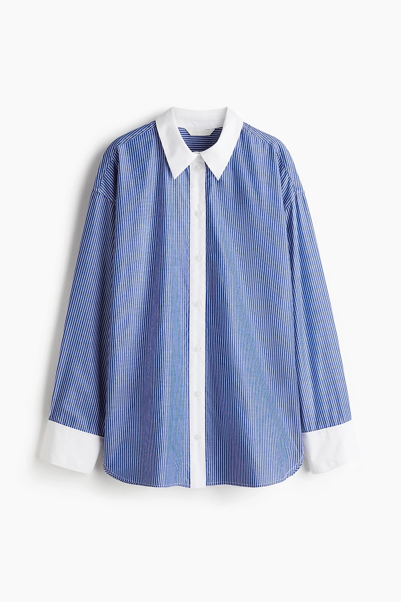 Oversized Poplin Shirt