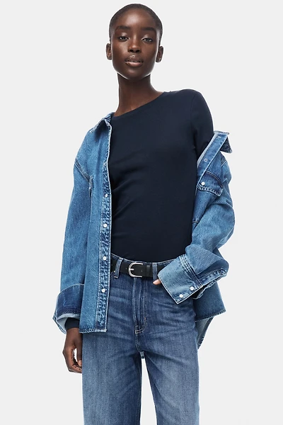 Pima Cotton Jersey Top