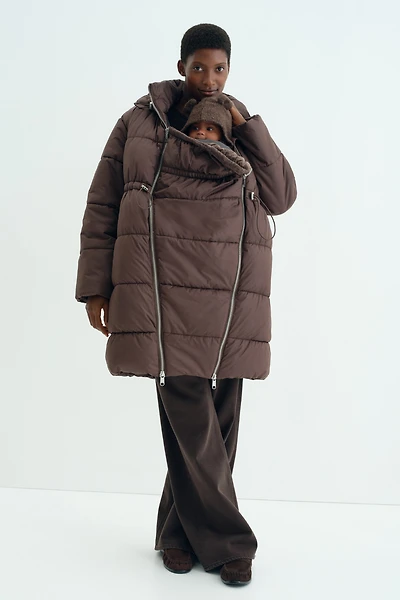 MAMA Longue veste matelassée de portage