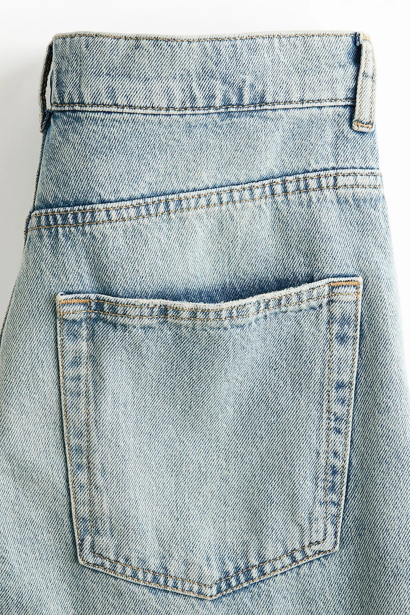 Barrel Regular Waist Jeans