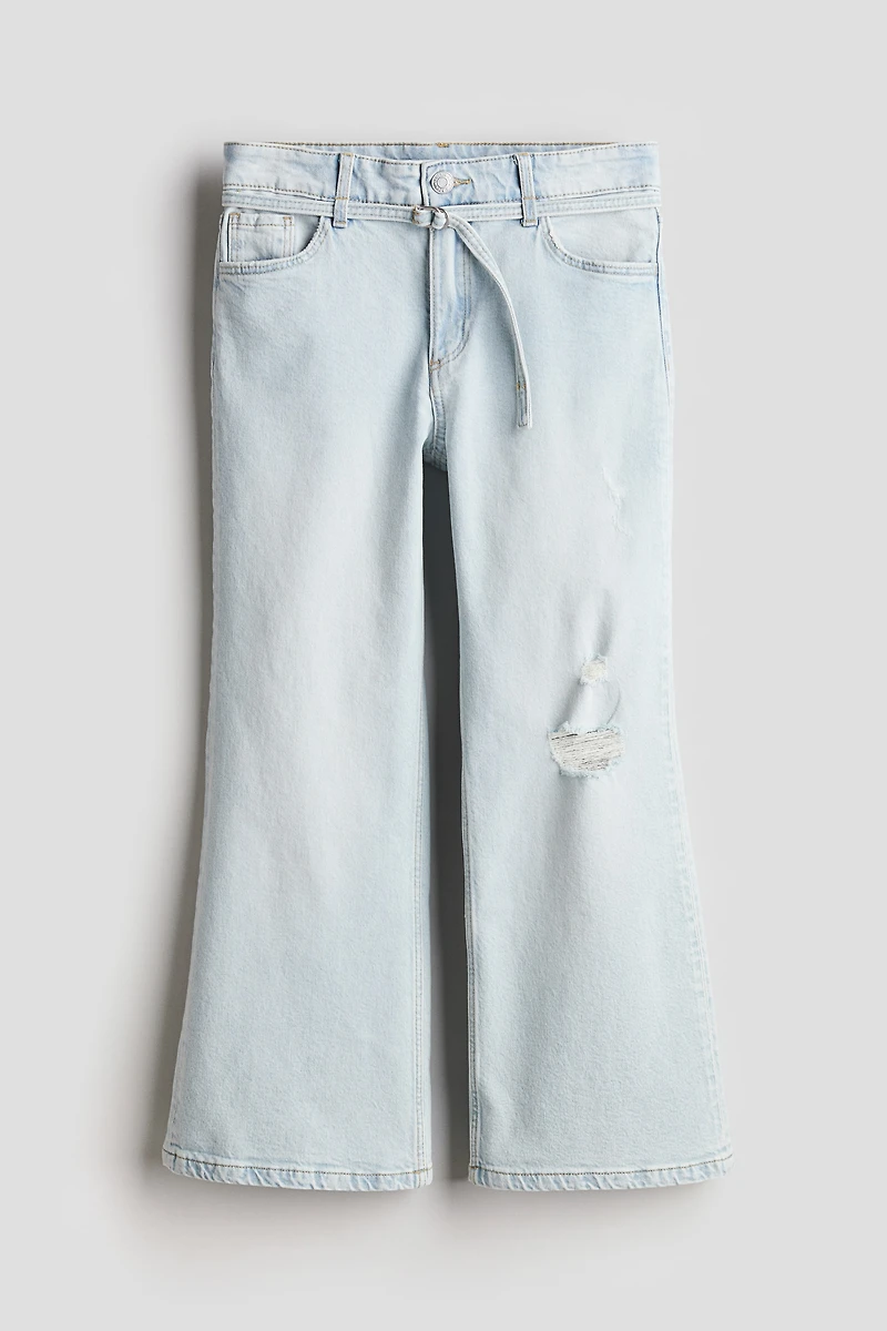 Baggy Fit Bootcut Leg Jeans