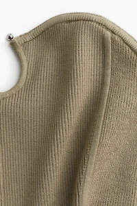 Rib-Knit Tube Top