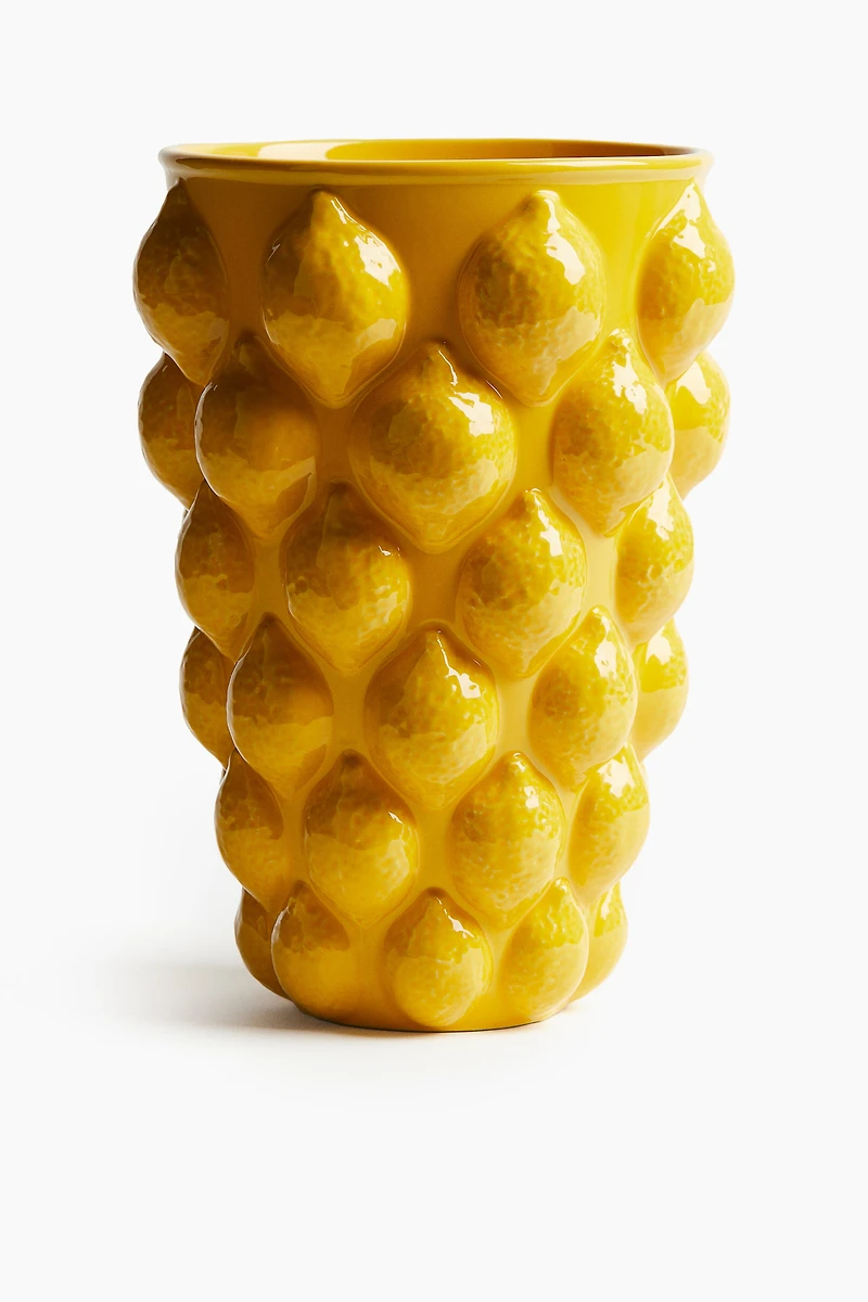 Grand vase en grès cérame