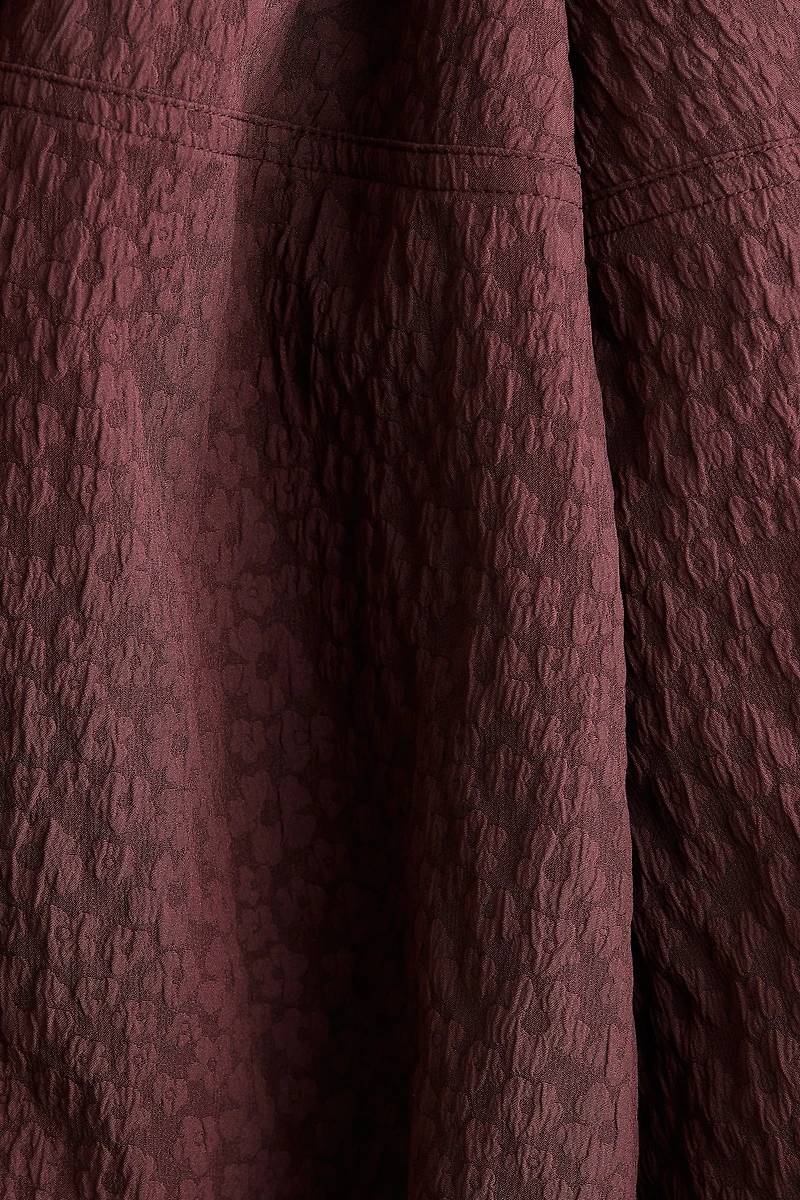 Jacquard-Weave Dress