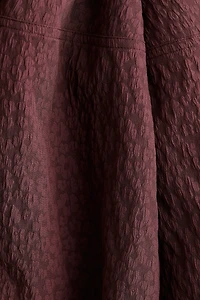 Jacquard-Weave Dress