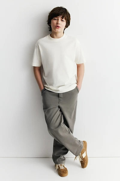 Pantalon de jogging en sergé coton