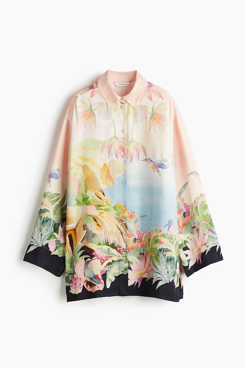 Oversized Twill Shirt