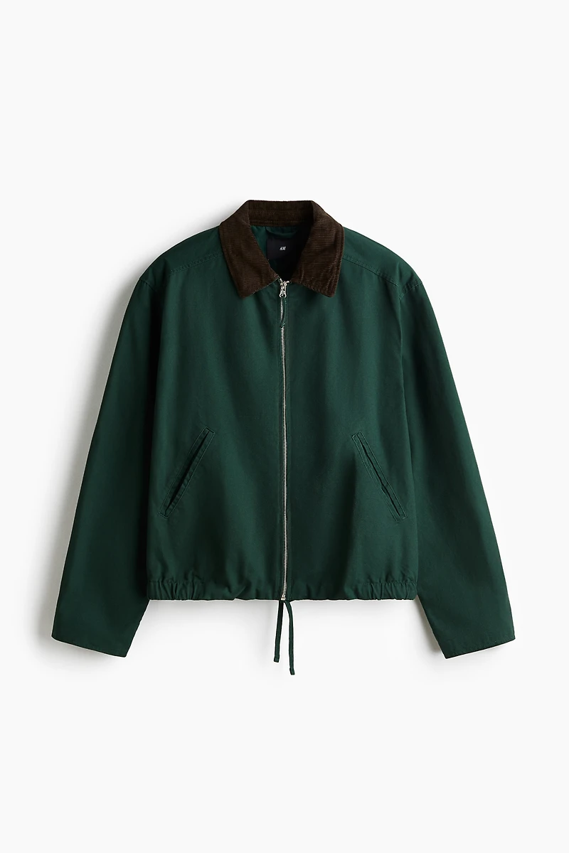 Cotton Blouson Jacket