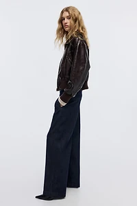 Jean classique jambes amples