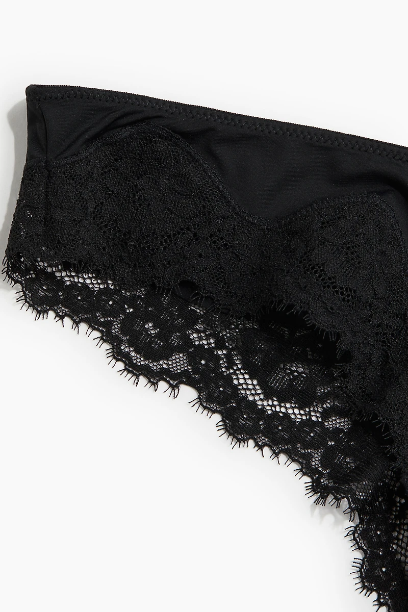 Lot de 2 culottes brésiliennes en microfibre