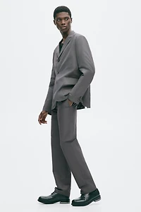 Regular-Fit Cotton-Blend Pants
