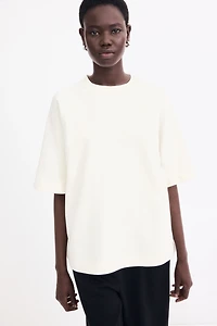Short-Sleeved Sweatshirt