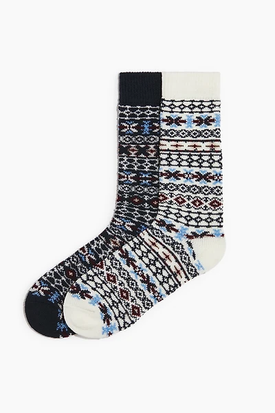 2-Pack Wool-Blend Socks