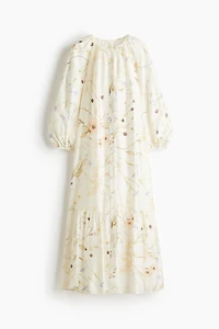 Oversized Tie-Belt Dress