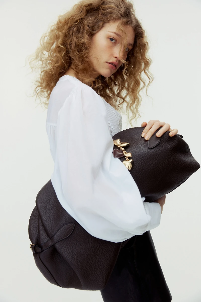 Blouse à plis nervurés