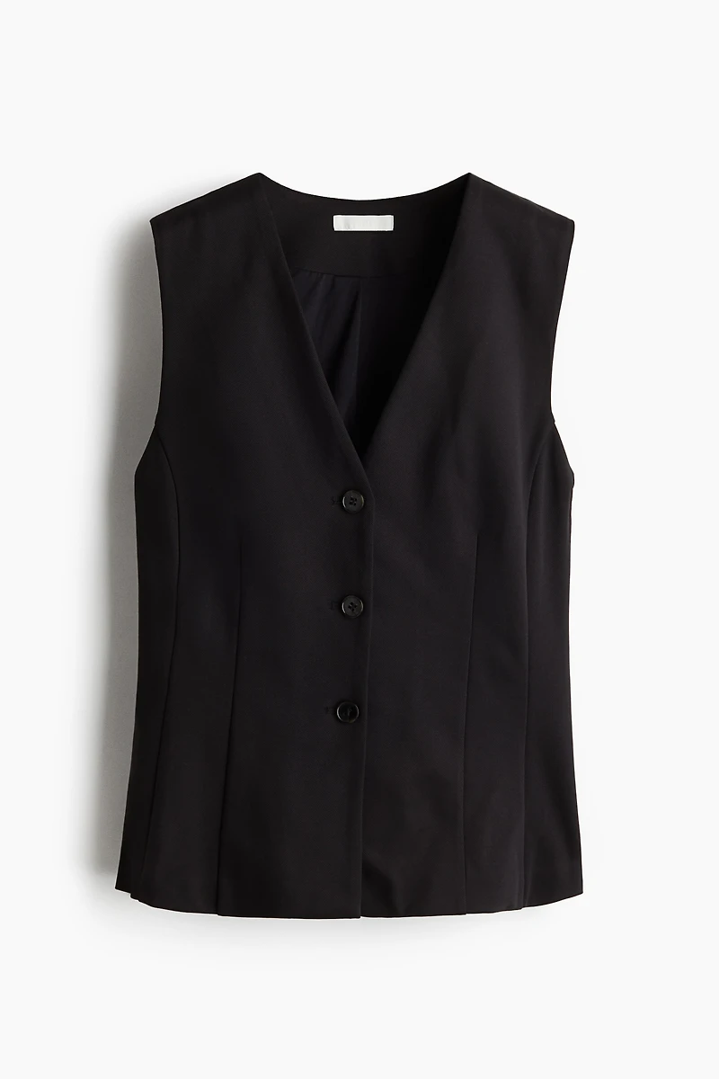Peplum waistcoat