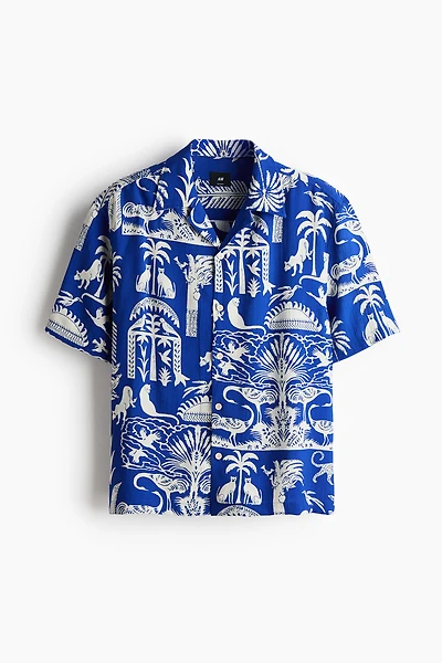 Relaxed-Fit Printed Resort Shirt