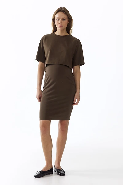 MAMA 2-Piece Top and Skirt Set