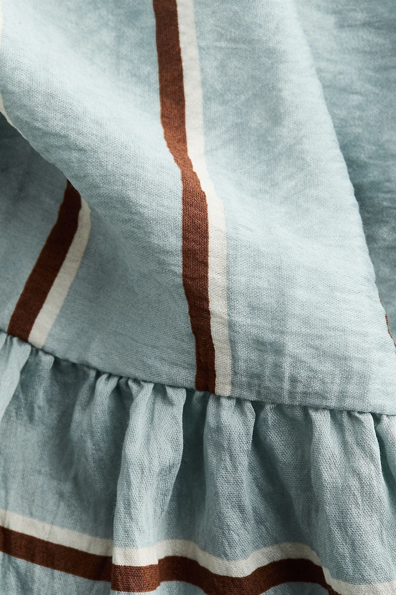 Smocked-Bodice Dress