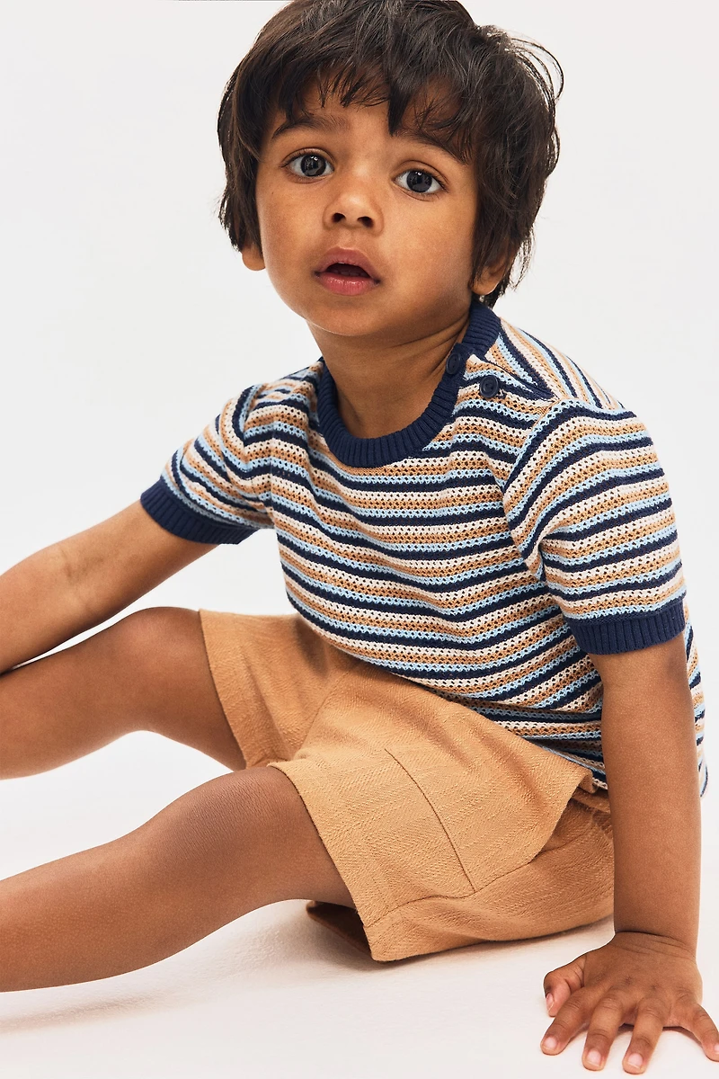 T-shirt en tricot de coton