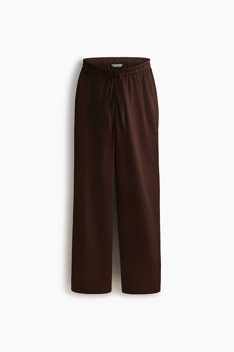 MAMA Cotton Drawstring Pants