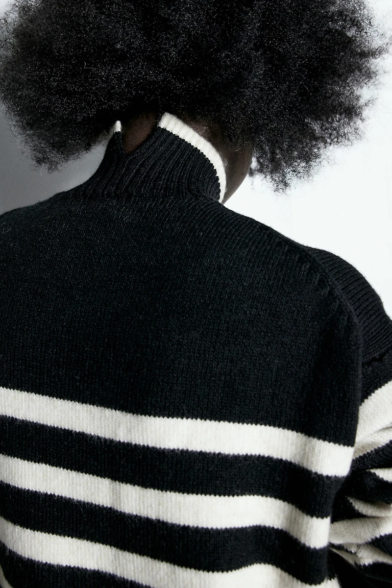 Oversized Turtleneck Sweater