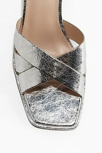Block-Heeled Sandals
