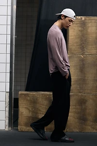 Regular-Fit Long-Sleeve Sports Shirt with DryMove™