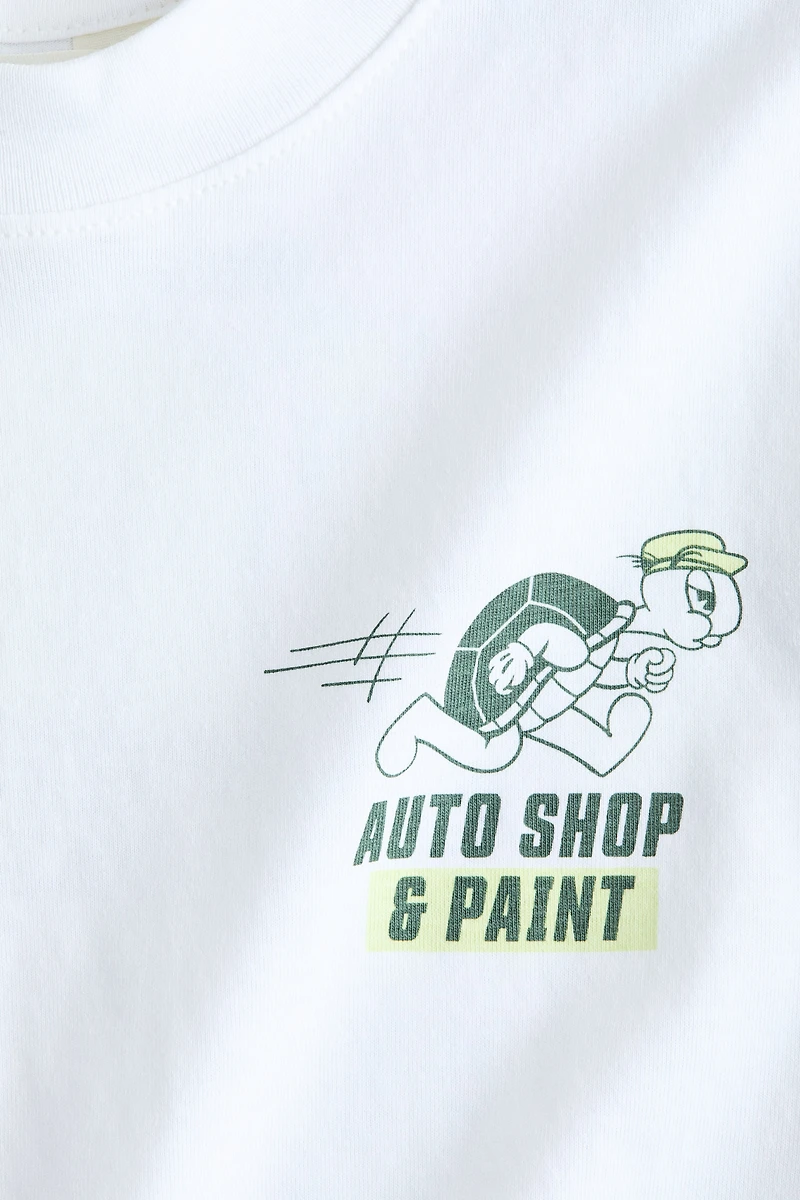 Loose-Fit Printed T-Shirt