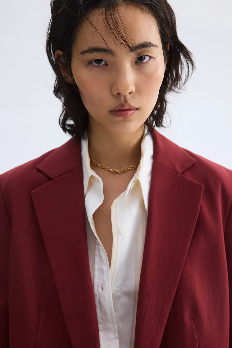 Single-Breasted Blazer