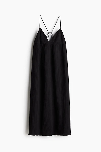Tie-Detail Maxi Dress