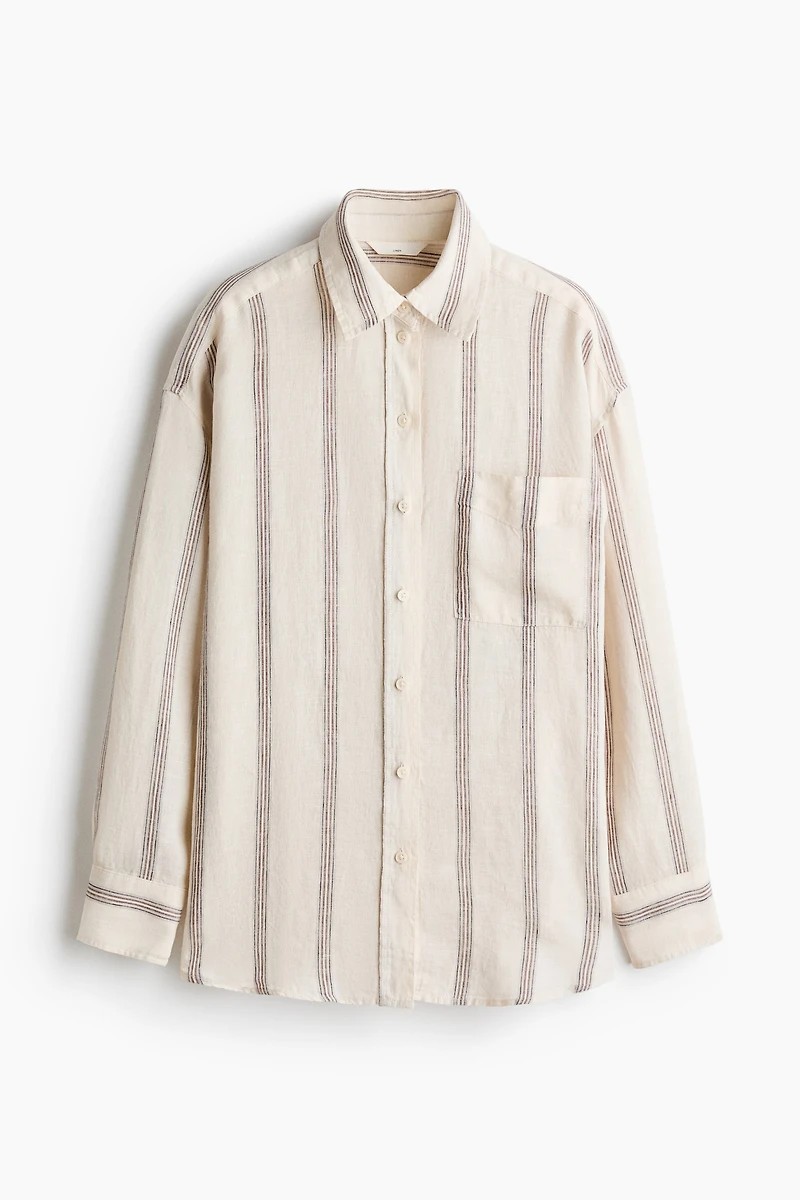 Oversized Linen Shirt