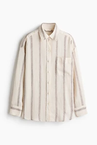 Oversized Linen Shirt
