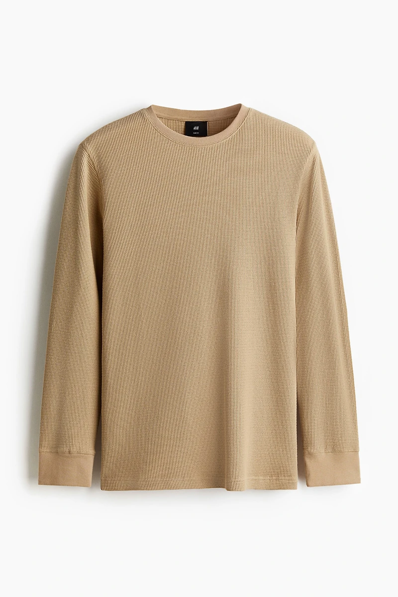 T-shirt Coupe Amincie en jersey gaufré