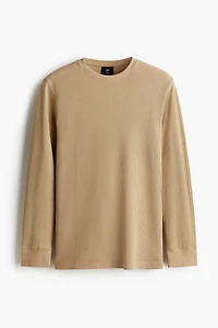 T-shirt Coupe Amincie en jersey gaufré