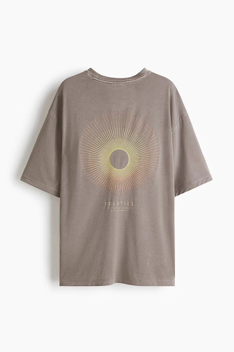 Loose-Fit Boxy Sports T-Shirt with DryMove™