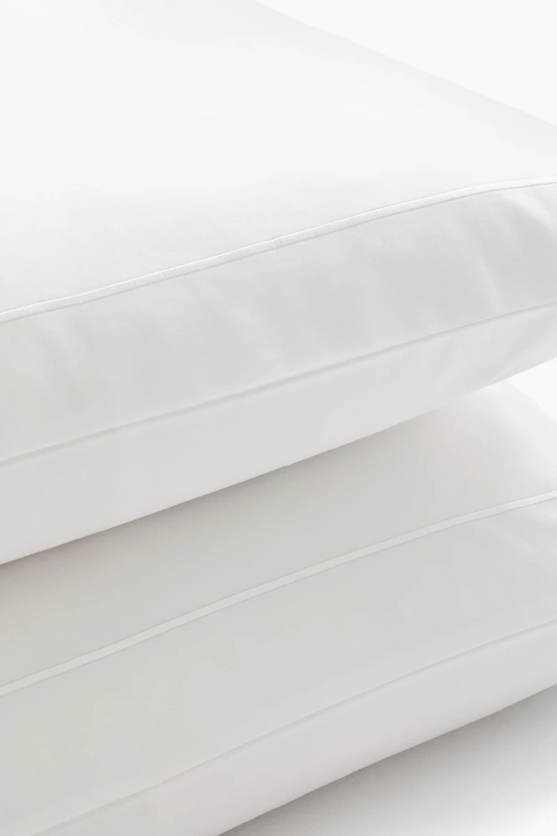2-Pack Cotton Sateen Pillowcases